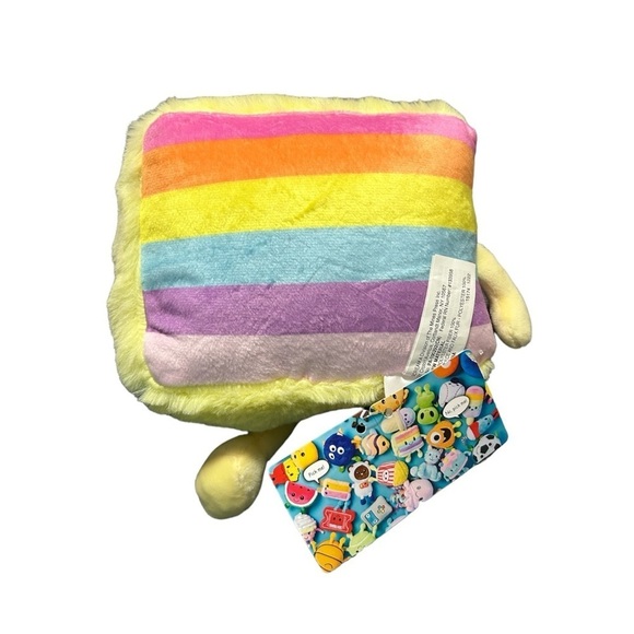Iscream Screamsicles Rainbow Cake Slice Plush - Picture 2 of 7